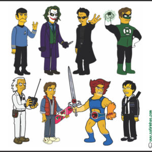 E se eles fossem Simpsons?