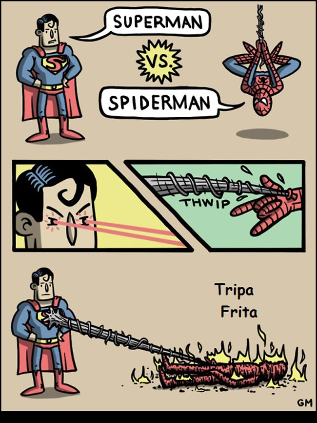 satirinhas-homem-aranha-x-superman