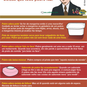 Coisas que todo pobre faz por Caco Antibes