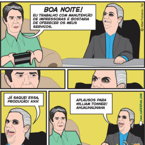 Marcelo Sem dente em uma conversa muito séria