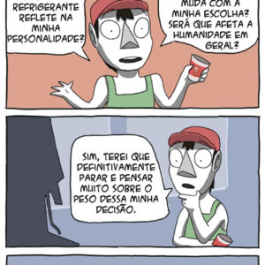 A escolha do refrigerante