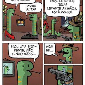 A cobra armada