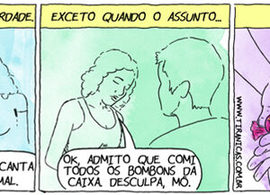 Quando uma mulher quer mentir