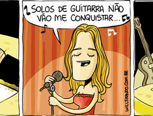 O amor de Slash e Paula Toller