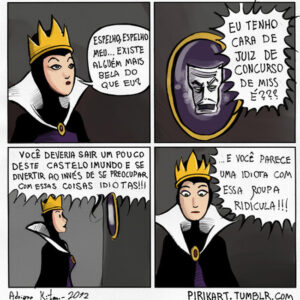 O espelho sincero!