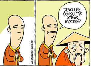 O mestre mandou