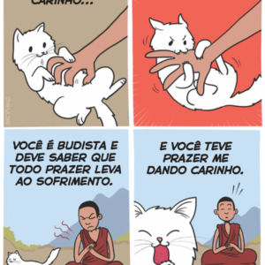 O gatinho carinhoso