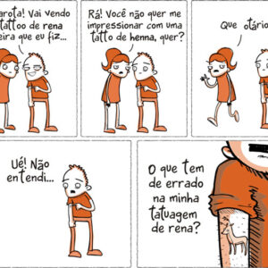 Tatuagem de rena