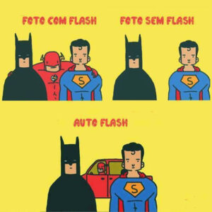 Fotos. Com flash ou sem flash?