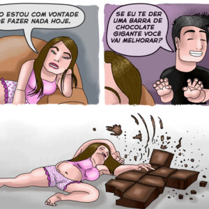 Por que mulher gosta tanto de chocolate?
