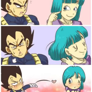 O beijo do Vegeta