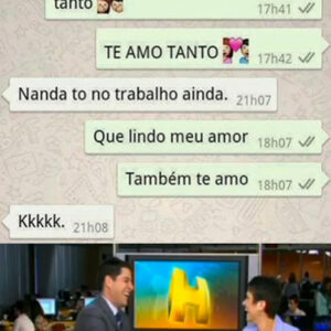 A namorada carente no Whatsapp