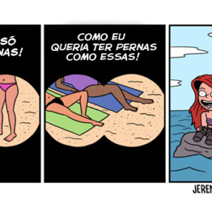 As pernas da Pequena Sereia