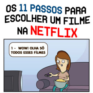 Escolhendo um filme na Netflix
