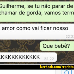 Terminando um namoro no whats