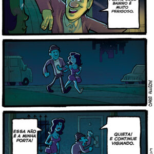 Um bairro perigoso e uma mulher indefesa