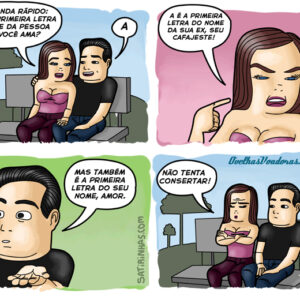 Reconhecendo uma mulher ciumenta