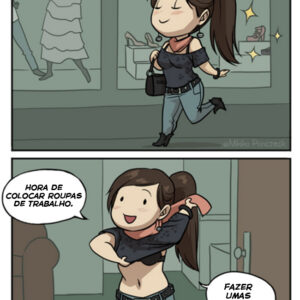 Roupas adequadas par ao trabalho