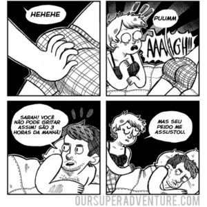 O peido noturno assustador