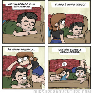 Quando um casal é muito unido