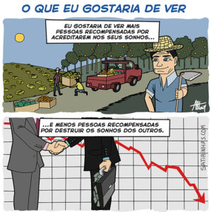 Por que quem faz o mal está sendo recompensado?
