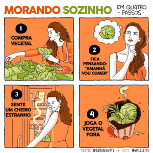 Morando sozinho em 4 passos