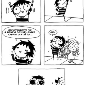 O cabelo de uma mulher