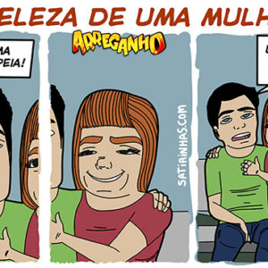 A beleza exótica de uma mulher