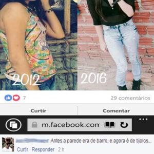 Antes e depois emocionante