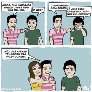 O fim do sofrimento de uma mulher