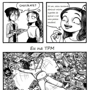 Mulheres: em um dia normal x em um dia com TPM