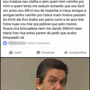 Uma mulher furiosa na internet