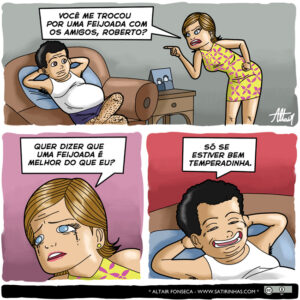 A feijoada e o marido sem vergonha