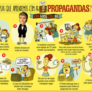 10 coisas que aprendemos com as propagandas na TV