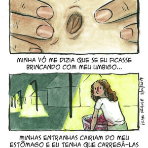 Mexer no umbigo pode ser muito perigoso