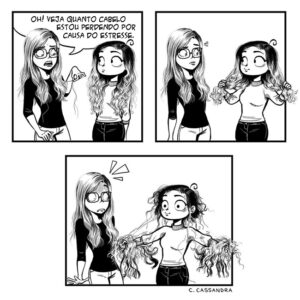Mulheres costumam ter problemas com seus cabelos?