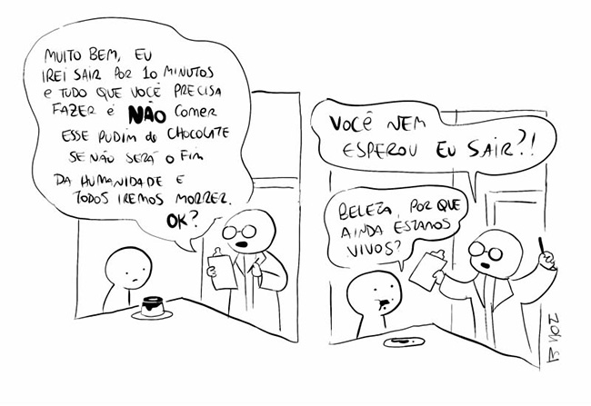 Existe tanta gente que faz de tudo para destruir o mundo e a humanidade. Então me pergunto: por que ainda estamos vivos? 