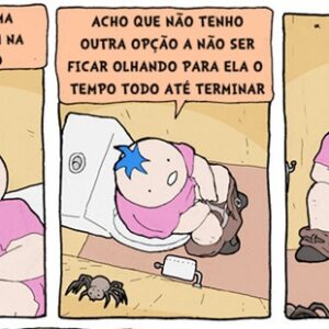 Não olhe se você tem medo de aranhas
