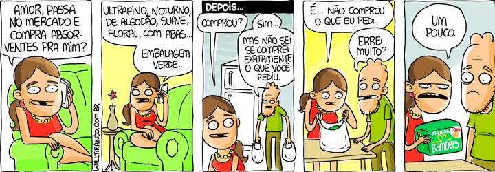 homem comprando absorvente