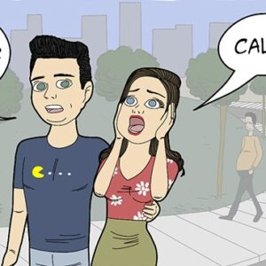 Quando um homem toma coragem e fala algo importante para uma mulher