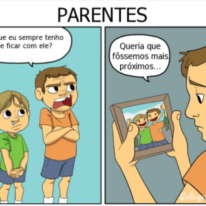 Quando somos crianças x quando somos adultos