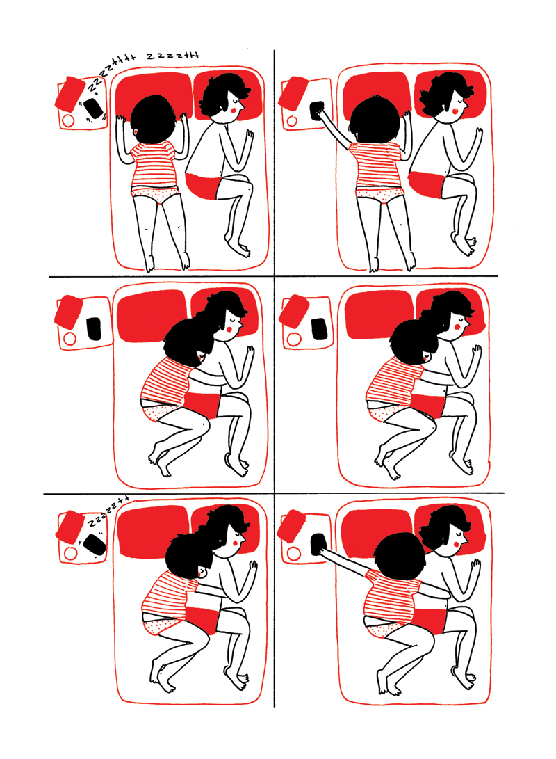 celular despertador