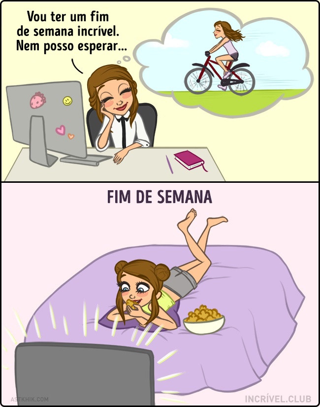 fim de semana planejado
