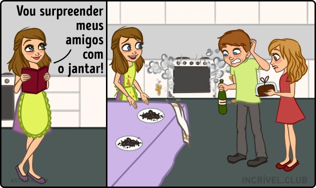 jantar surpresa