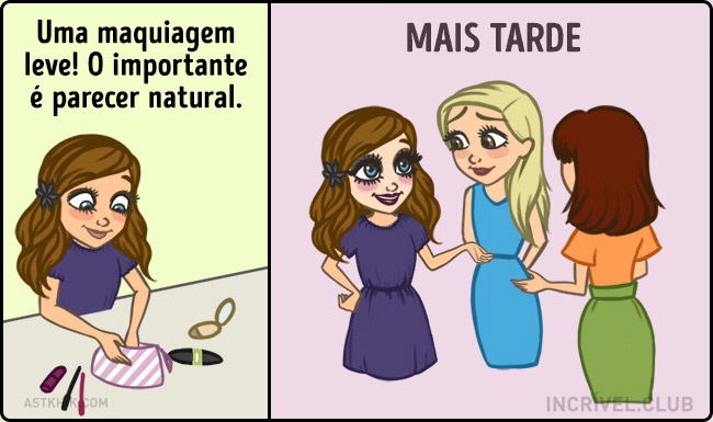 maquiagem leve