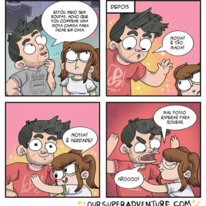 Pequenos gestos de um casal que se entende