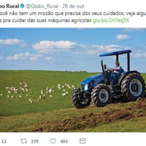 15 provas de que o Twitter da Revista Globo Rural é o mais zoeiro