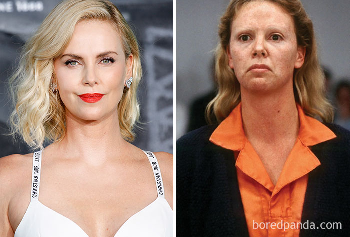 Charlize Theron, como Aileen, em Monster Desejo Assassino