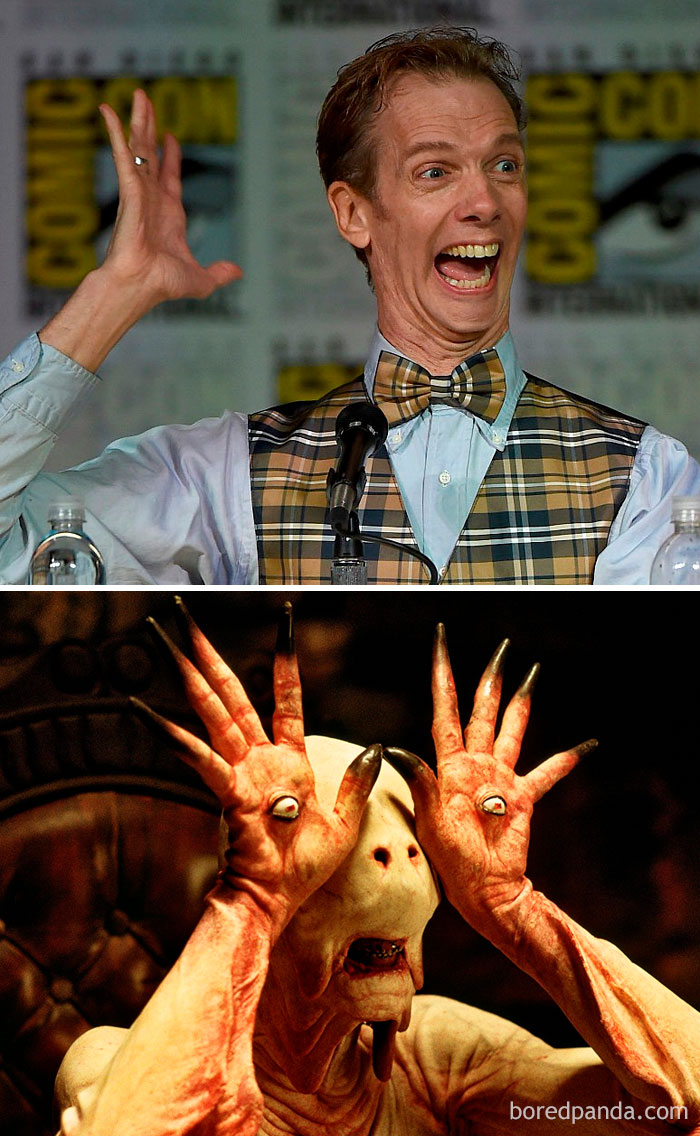 Doug Jones, como Pale Man, em o Labirinto do Fauno