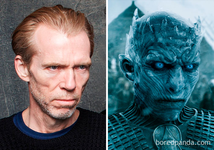 Richard Brake, como o Rei da Noite, em Game of Thrones
